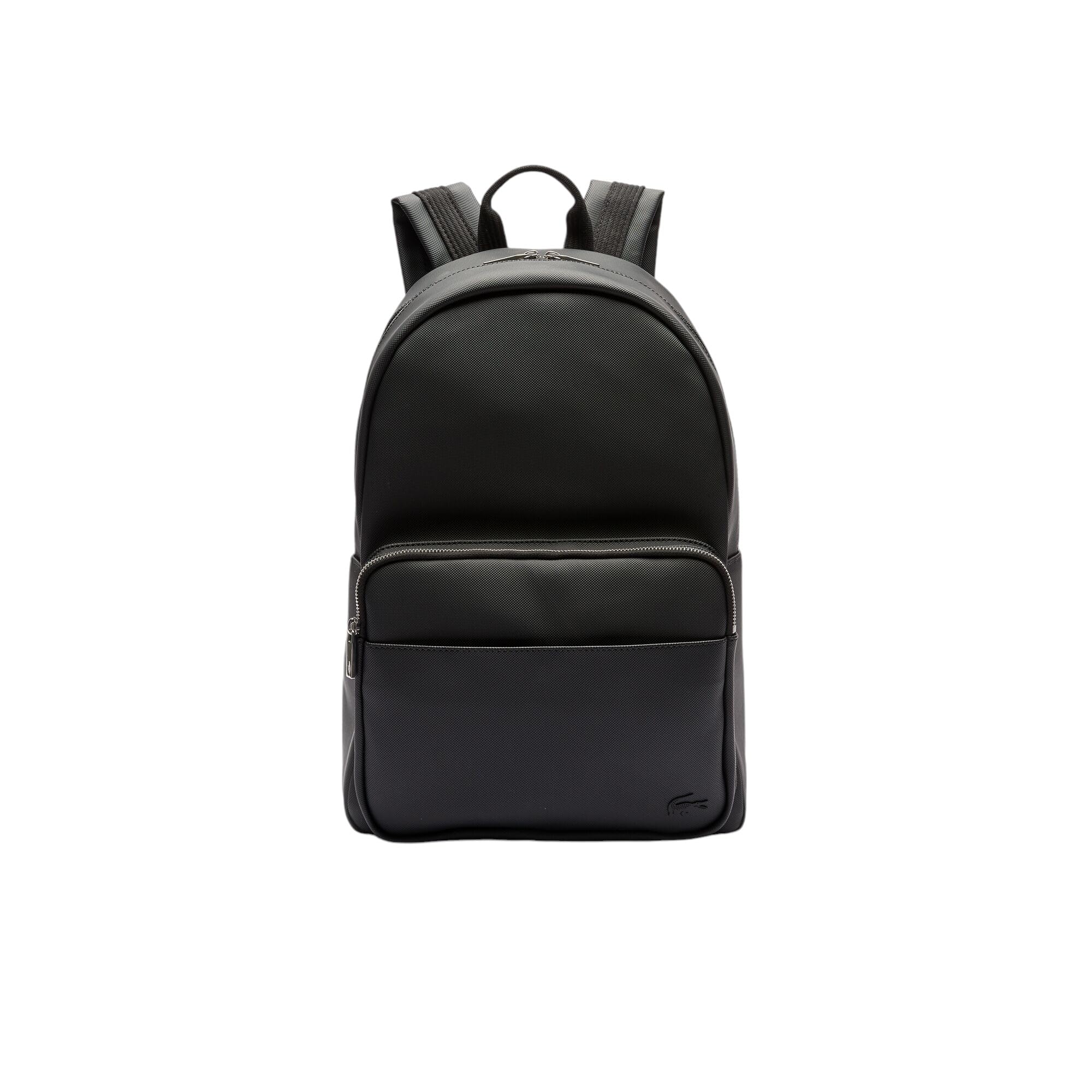 Lacoste Men's Classic Petit Pique Backpack, Black, One Size