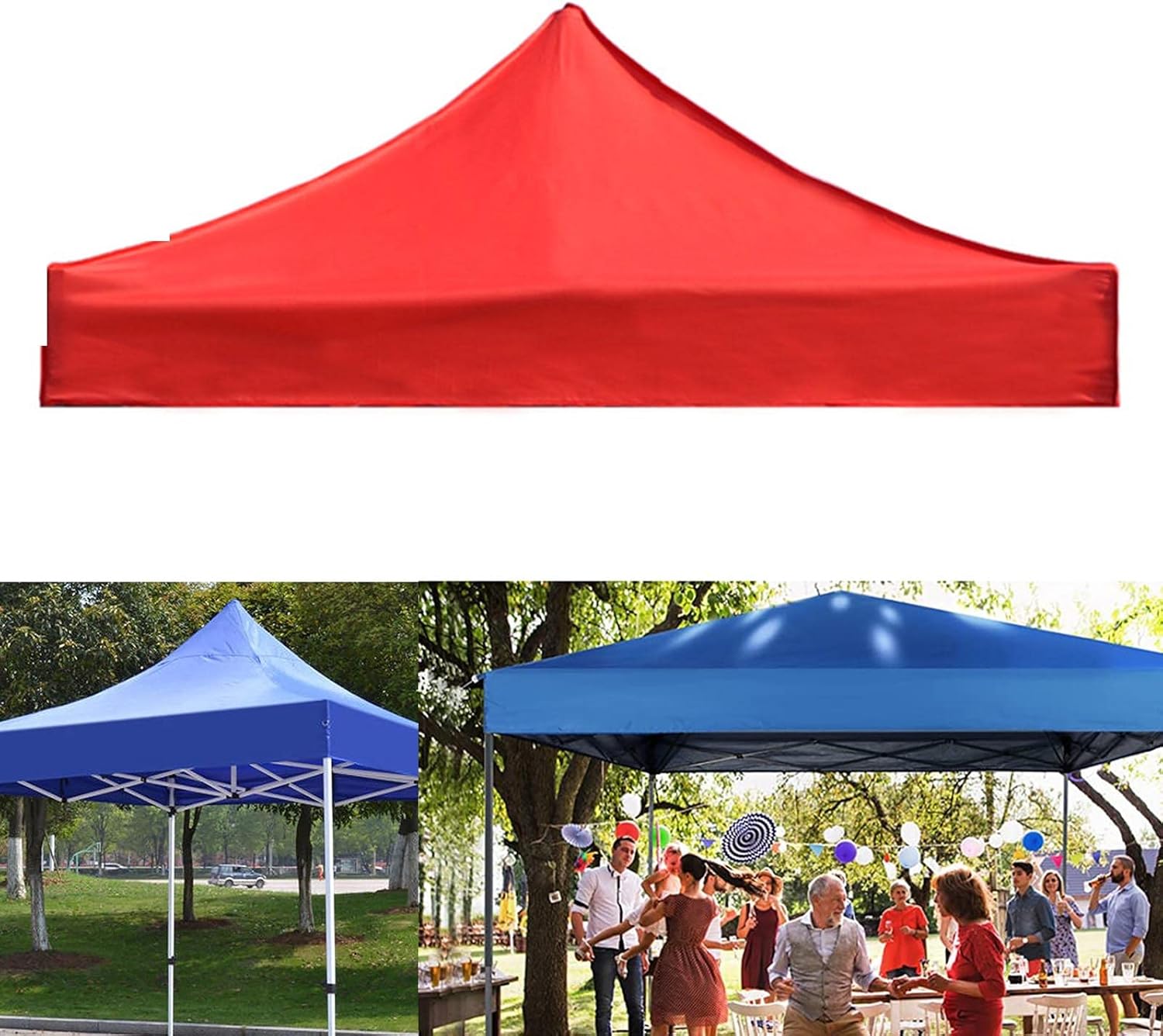 Amazon.co.jp 3x3m 交換用キャノピー ポップアップ キャノピー トップ カバー UV30+ 二段カバー 屋外 BBQ ルーフ