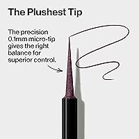 Vista 6 de REVLON ColorStay Micro Easy Precision Liquid Eyeliner, Waterproof, Smudgeproof, Longwearing with Felt Tip Applicator, 303 But First, Wine, 0.057 fl