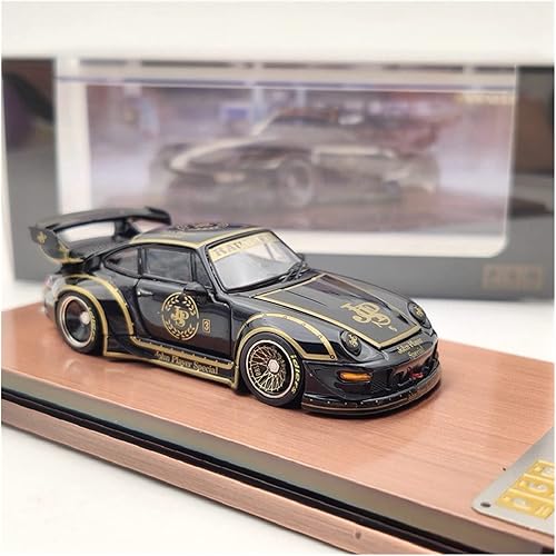 APLIQE Vehículos de modelo a escala para Psche 993 RWB Rauh Welt Begriff versión regular, modelo fundido a presión, juguetes limitados, coche 164,