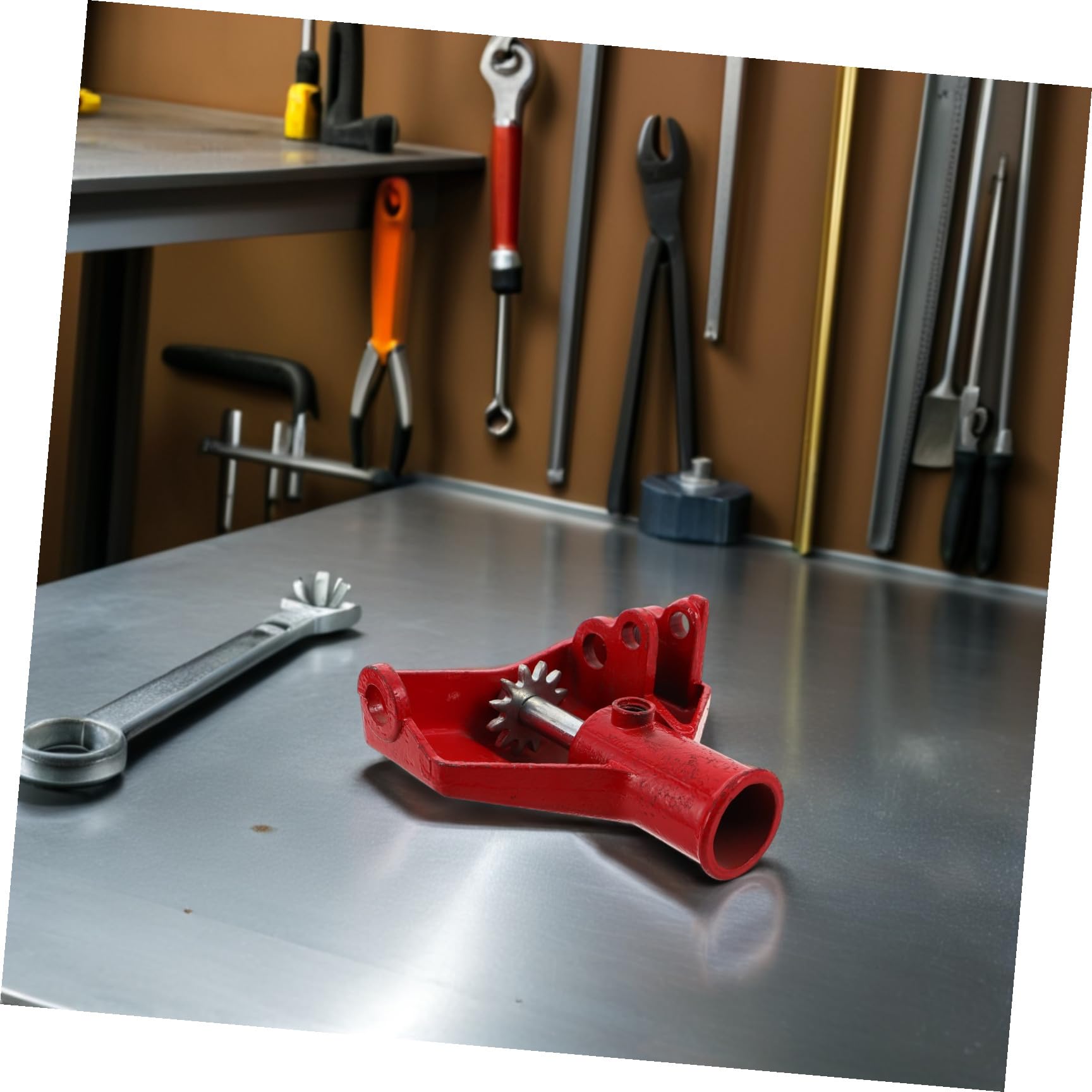 Hydrauliczna Dławica Podnośnika Podłogowego Tony Akcesorium Do Podnośnika Wysokiego Podnoszenia Metalowy Element Do Pompy Hydraulicznej Łatwa Instalacja