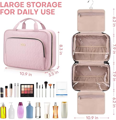 Miniatura 2 de Neceser de viaje 003, Rosado, Diamante Negro