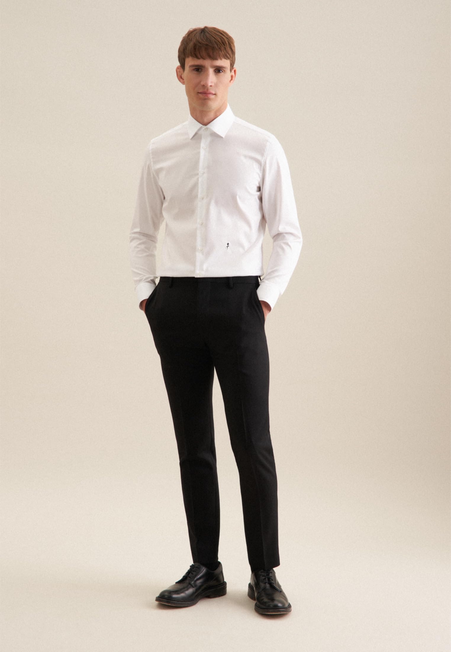 Seidensticker Uomo 676550 Camicia Business