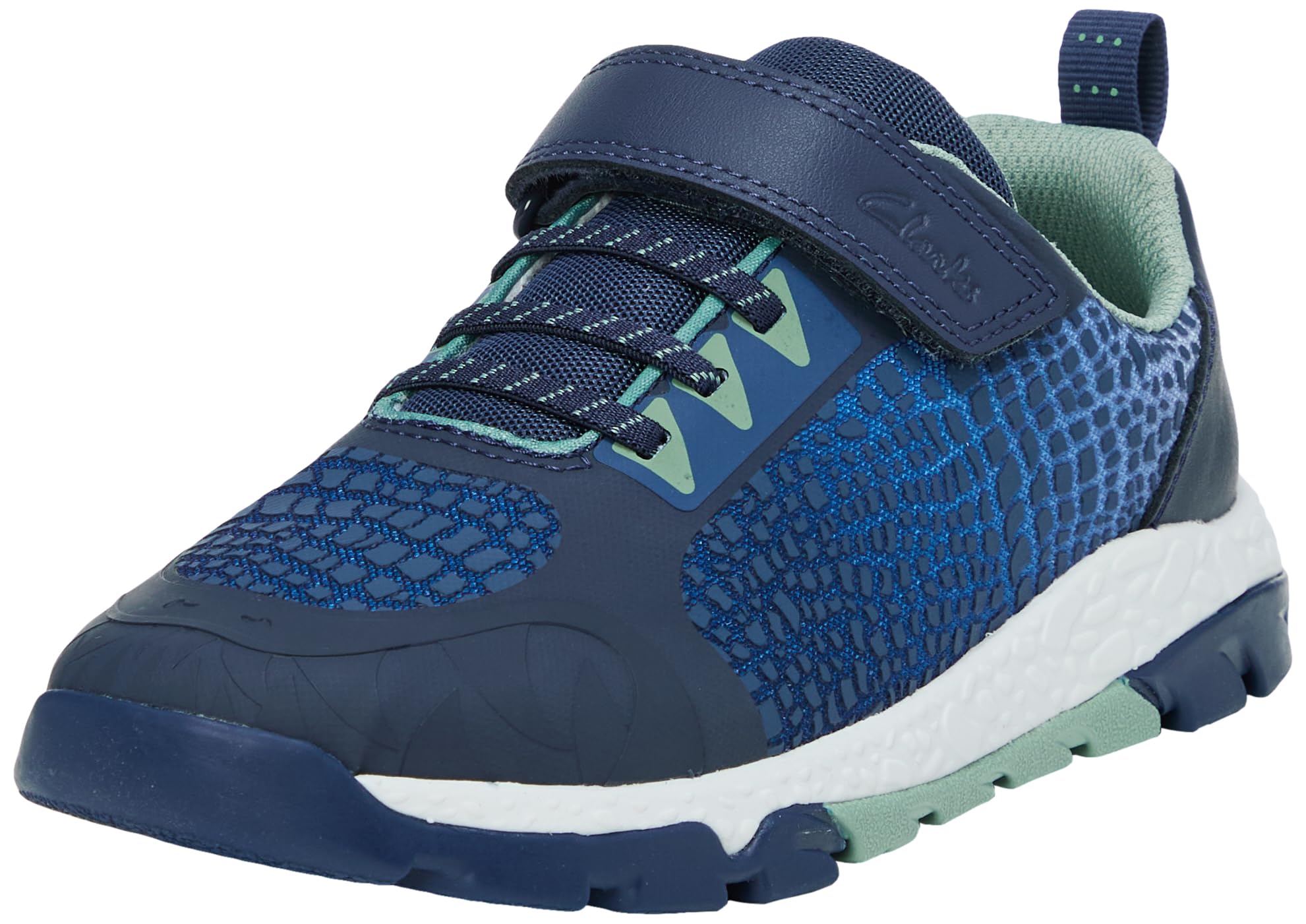 Clarks Steggy2Flux K Childrens Navy/Blue, 11