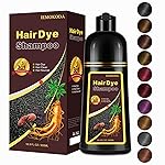 Agthyuve Wine Red Hair Dye Shampoo, Easy To Use, Semi-Permanent Color Shampoo - Lasts 30 Days, 16.9 FL Oz