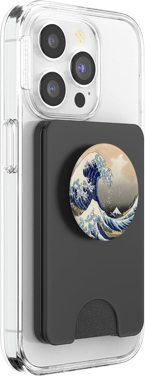 Anime Pop Socket Japanese Manga Otaku Kawaii Waves PopSockets PopWallet for MagSafe