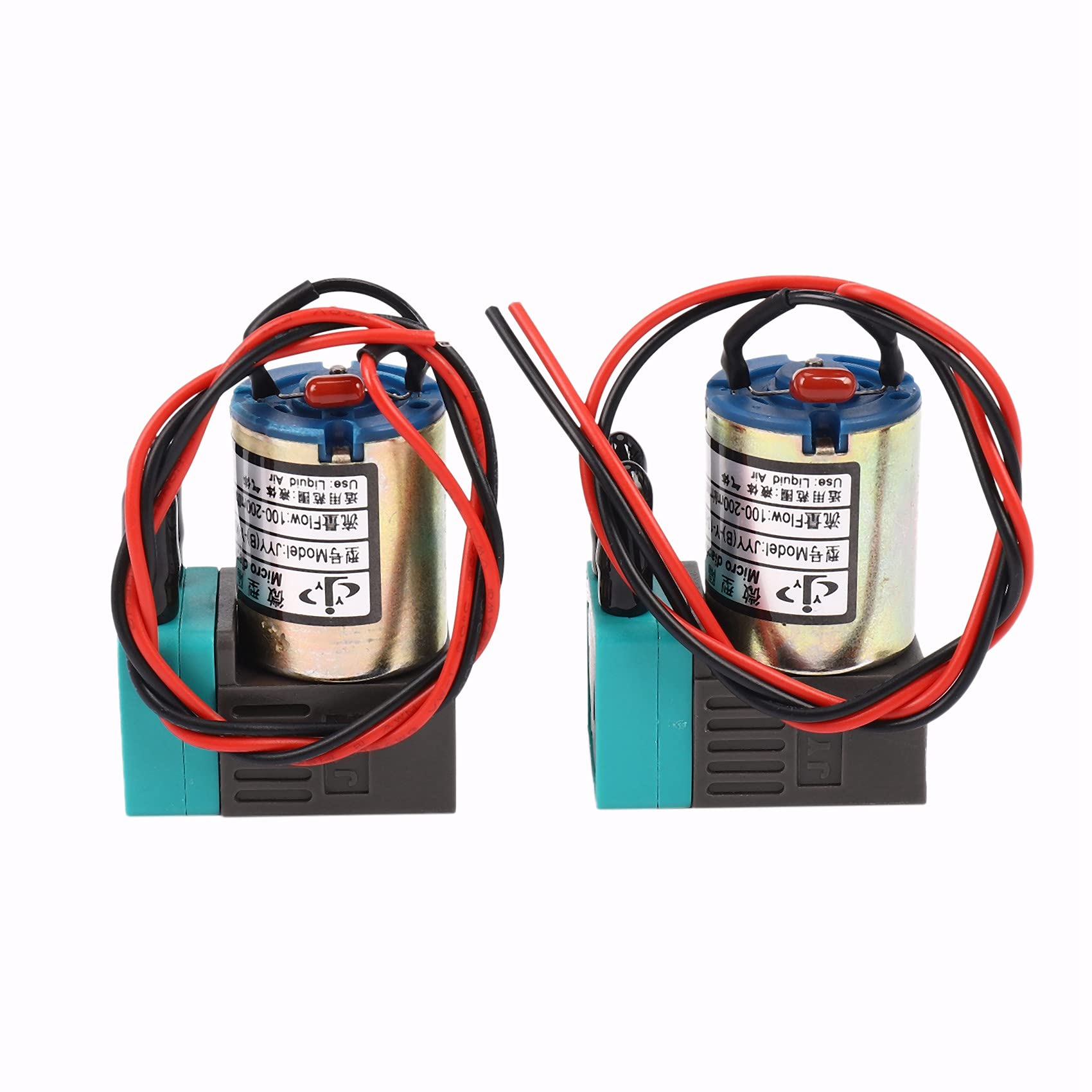 2 unids/lote JYY pequeña bomba de tinta para Galaxy Wit Color Human Solvent Plotter Impresora 3W 24V100-200Ml -Bomba de tinta