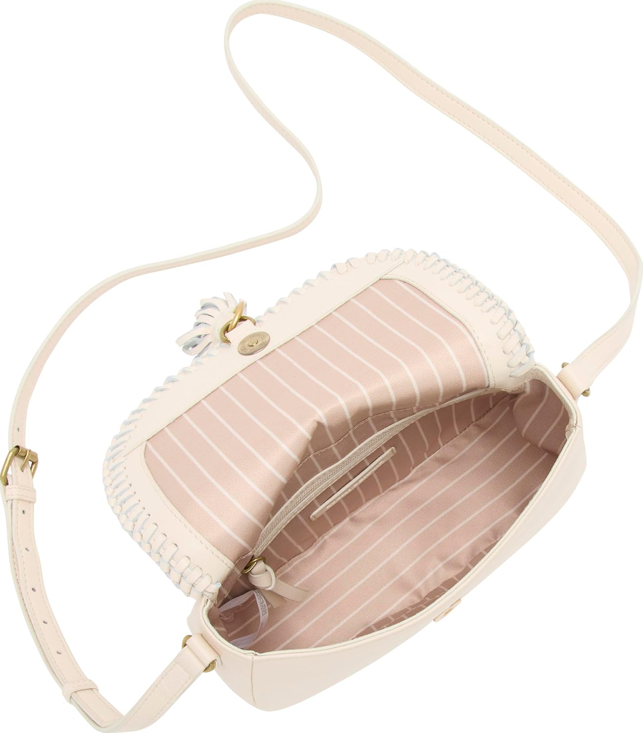 Lucky Brand Vall Braided Trim Crossbody
