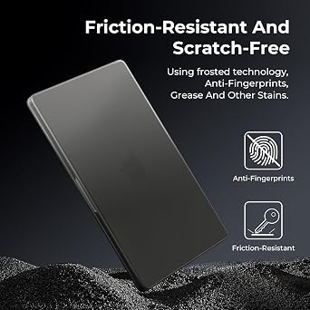 BlueSwan for MacBook Pro 14 inch Case M5-M1 Flexible Shockproof Frost Black