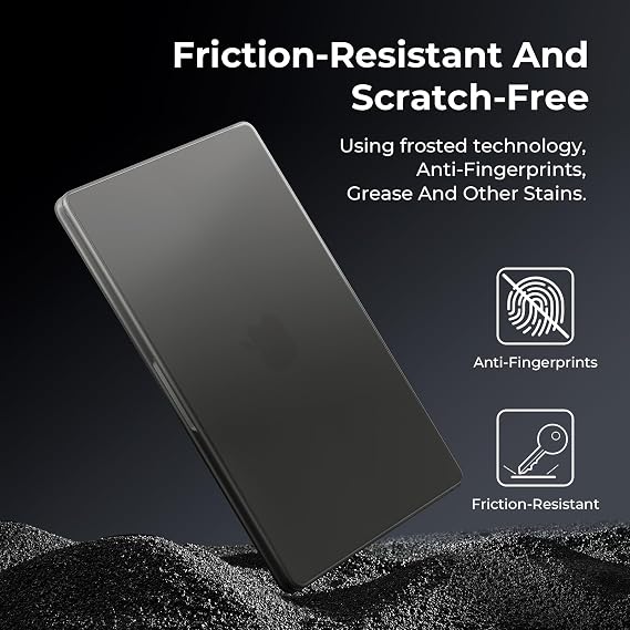 BlueSwan for MacBook Pro 14 inch Case M5-M1 Flexible Shockproof Frost Black