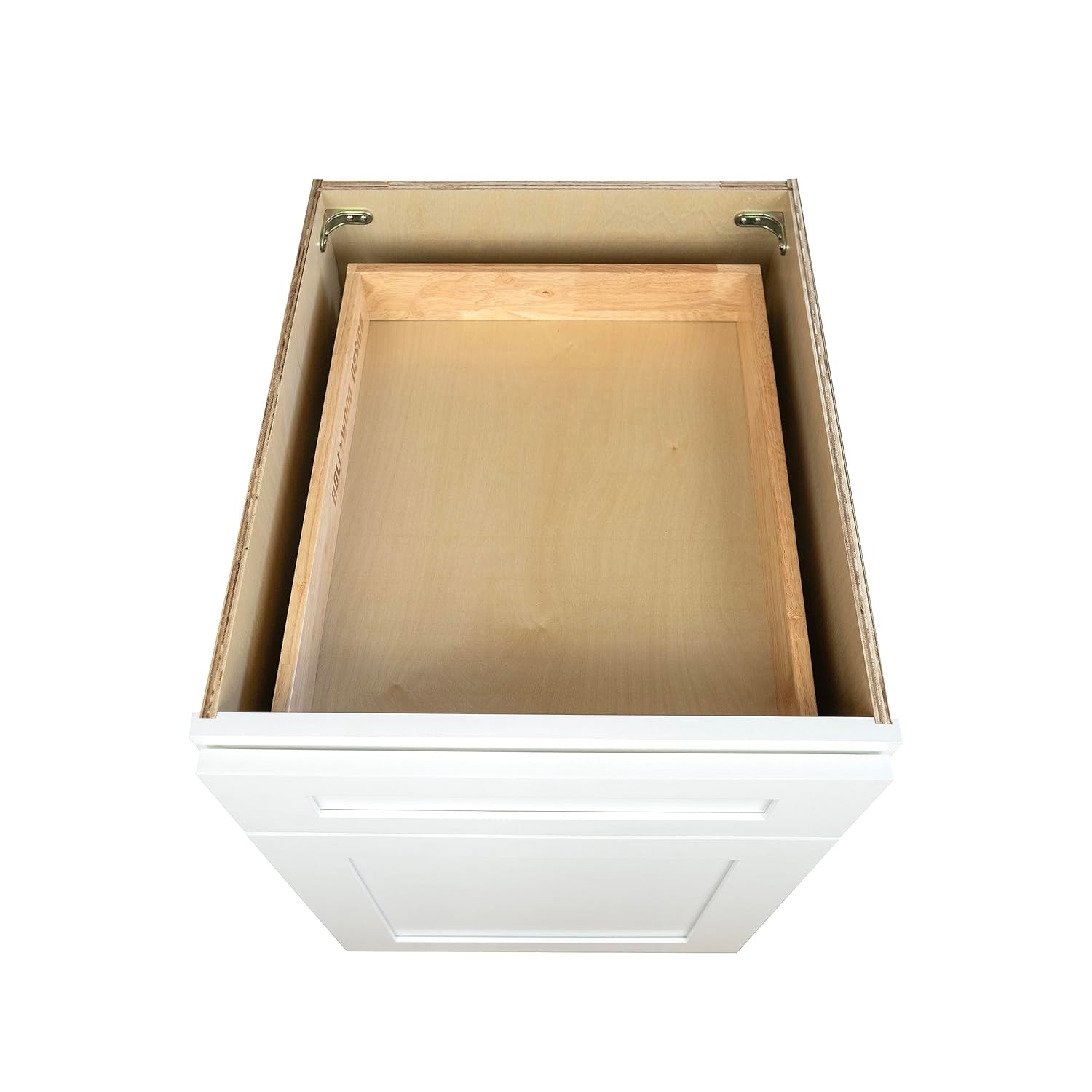 Hollywood Fabiani Design Wall Kitchen Cabinet 18 in. W x 12 in. D x 30 in. H in Shaker White Ready to Assemble