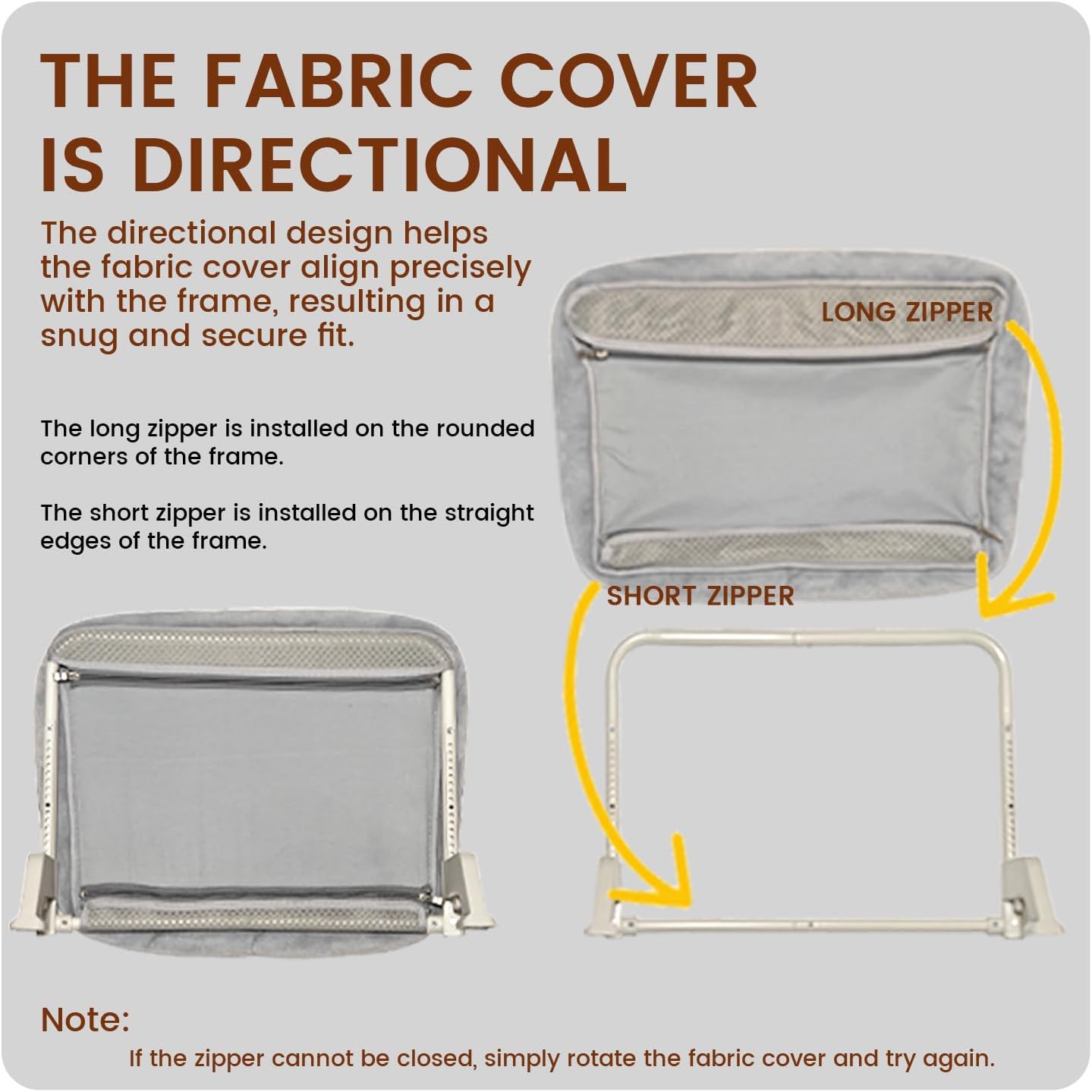 Window Sill Cat Perch with Large Bolster, Strong Metal Frame, Tool-Free, Easy to Assemble & Adjust, Suction Cups, Perfect for Window Sills, Bedside and Glass (Gray, Large) Gray Large