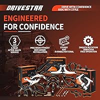 Vista 4 de DRIVESTAR Brazo de control inferior delantero izquierdo, para Mazda 3 2010 2011 2012 2013, 2.0L/2.5L solamente, RK621271 RK621270 2PCS