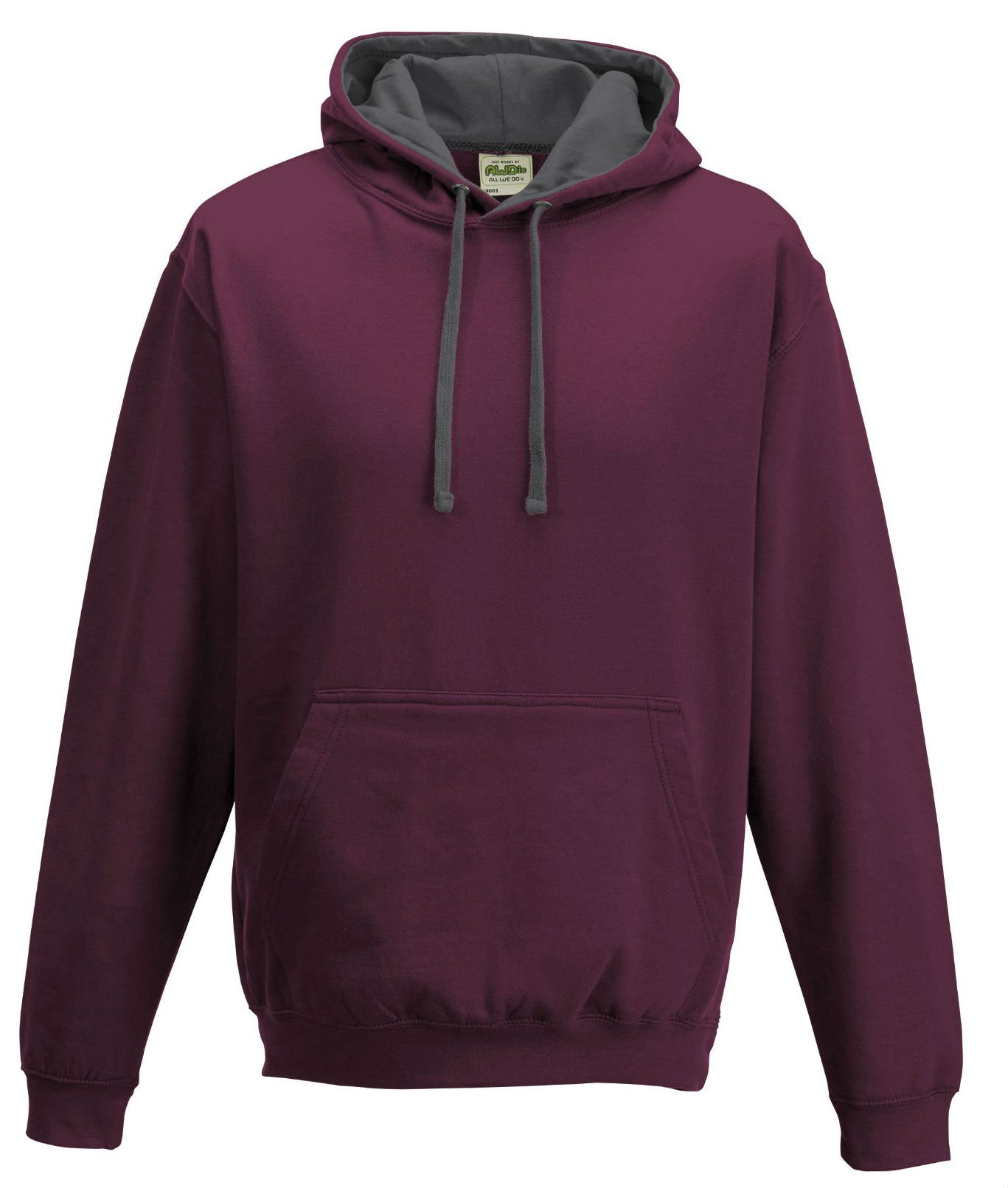 Just Hoods Varsity Hooded Sweatshirt - Multicolour - XX-Large
