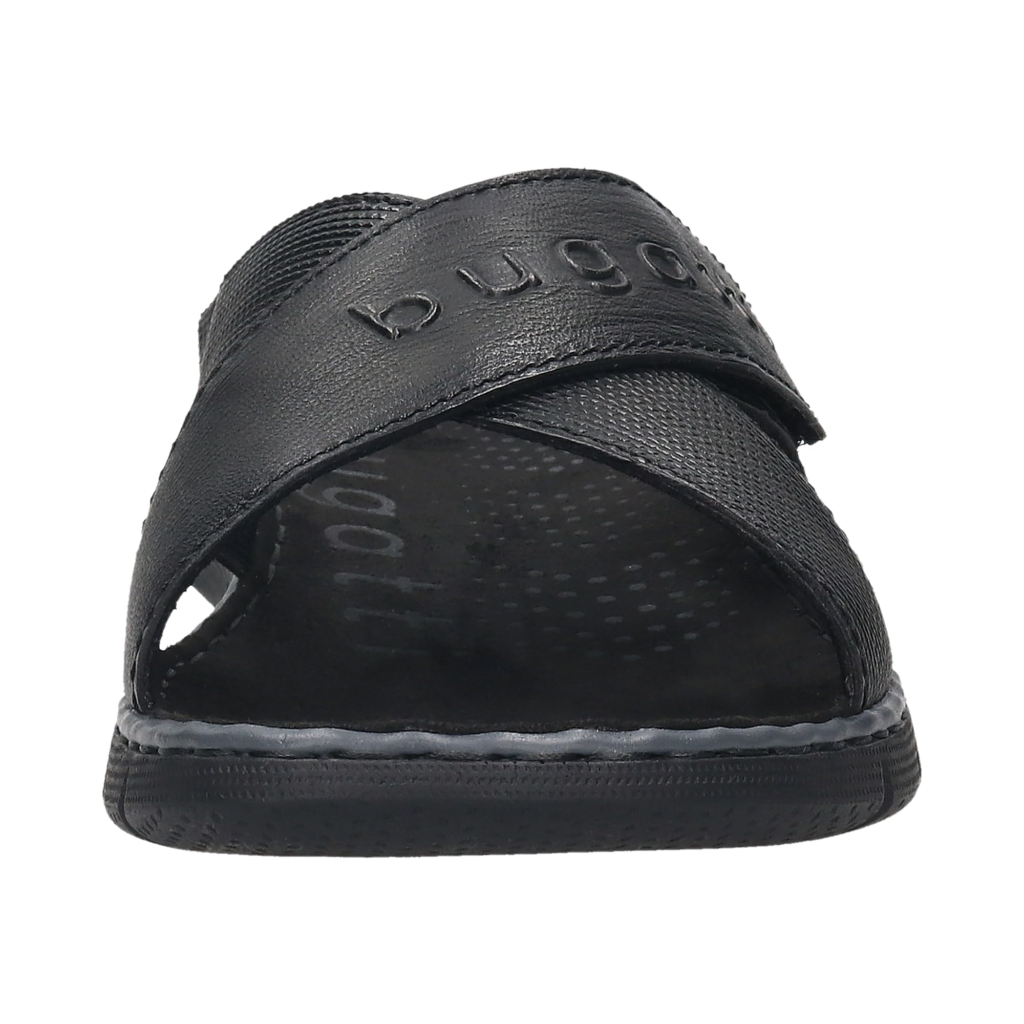 bugatti Mules D'été en Cuir et Textile sandales Homme