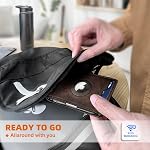 BULLIANT Portefeuille homme, Portefeuille en cuir mince RFID Bloquer pour les hommes-cadeaux Standard & Utilisation de la marque d ' air 11Cards