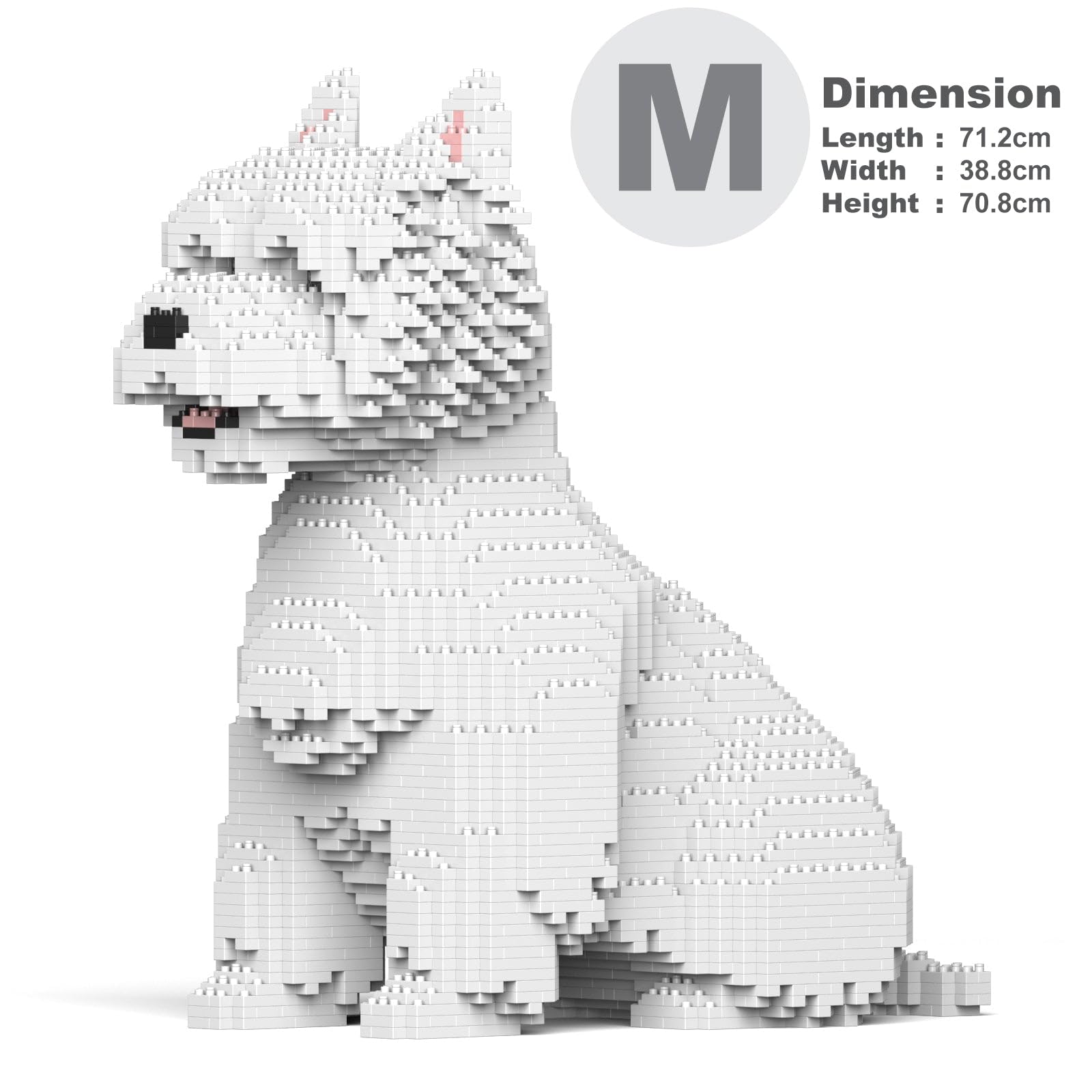 Amazon.com: JEKCA West Highland White Terrier 03S | Dog Plastic