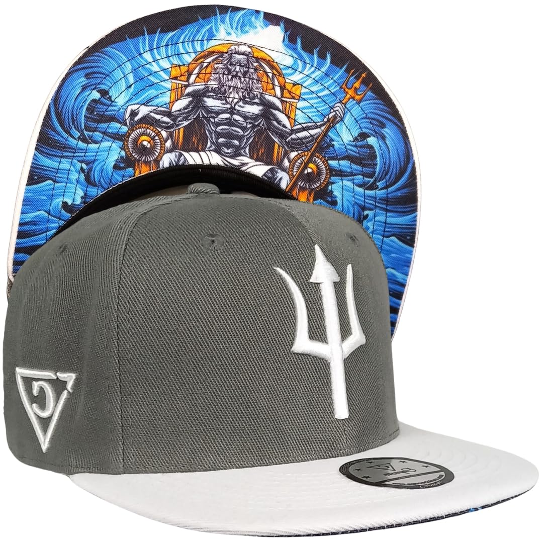Capiche Unisex D-326 - Nereus [99+ Variations] Snapback Cap - Baseball One Size Men D-326 Nereus