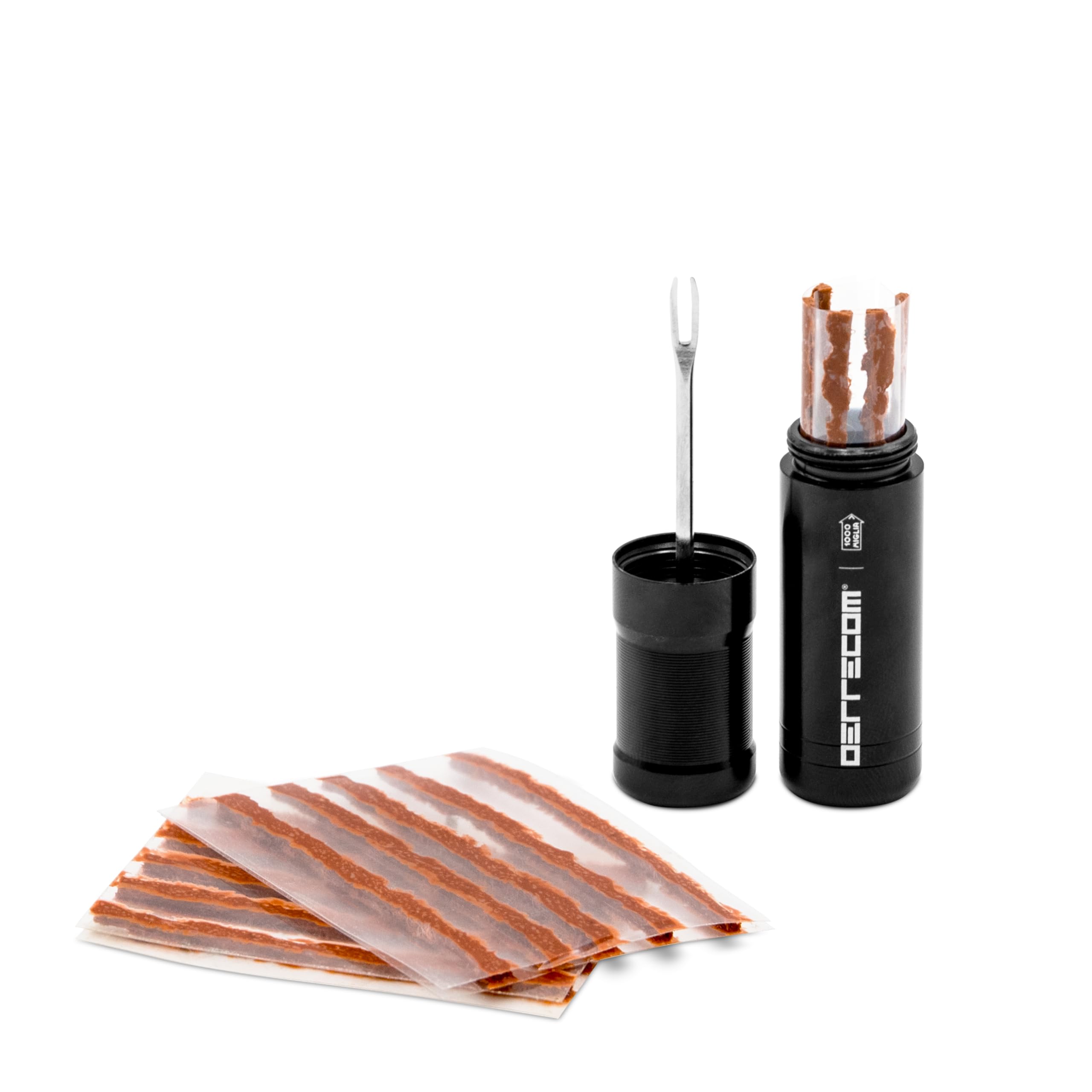 Kit De Réparation Tubeless Errecom 1000 Miglia – 15 Mèches + Alésoir, Réparation Rapide Pour Crevaison De Pneu Vélo