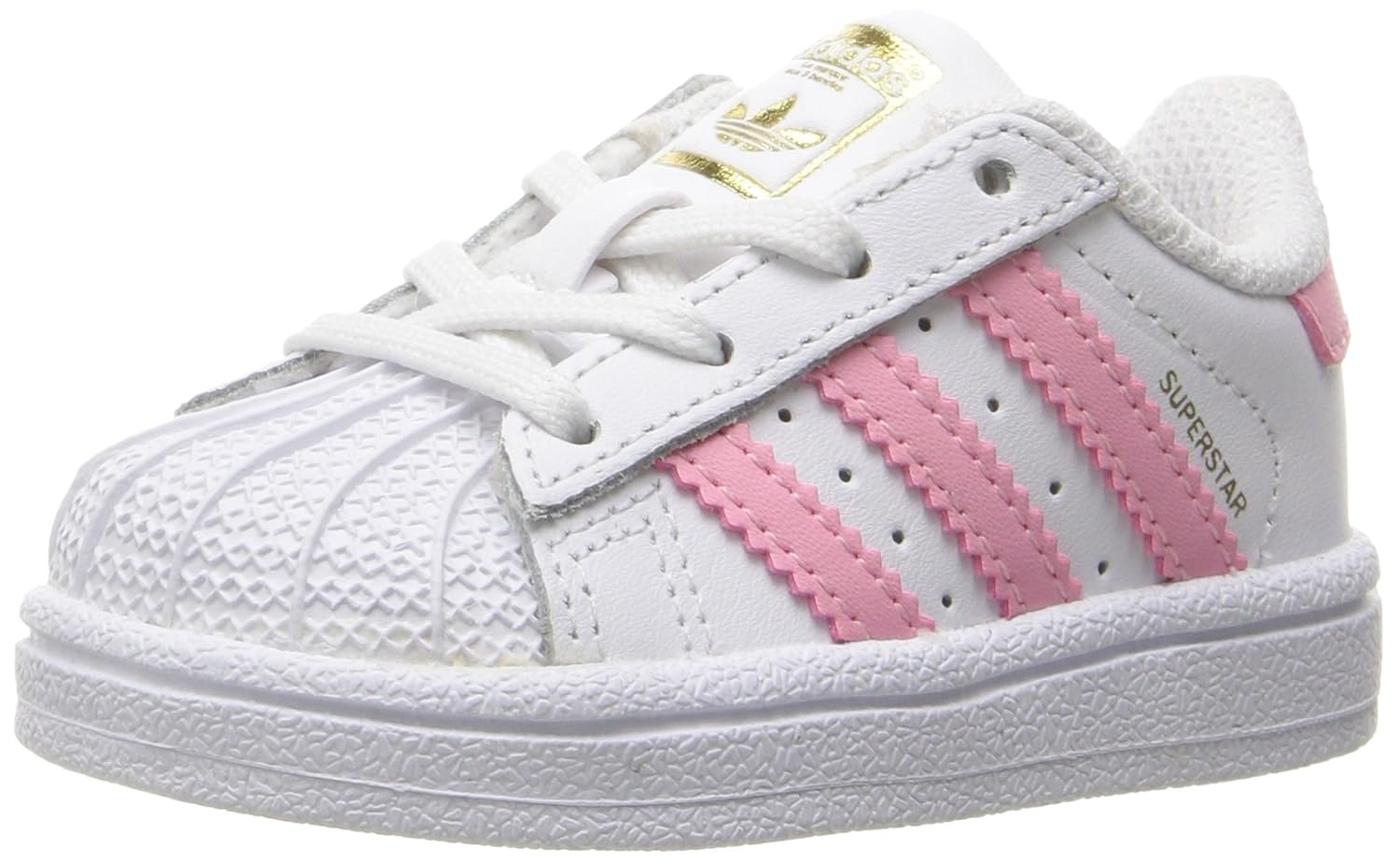 adidas superstar kids rose gold
