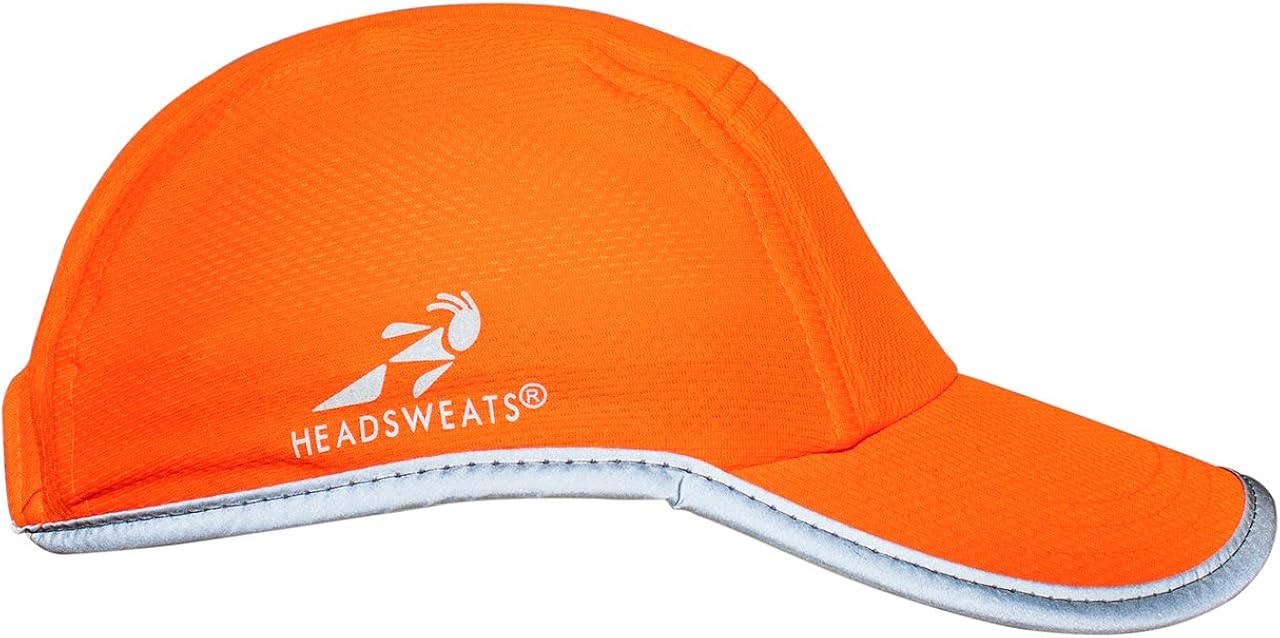 Headsweats Performance Race/Running/Outdoor Sports Hat, High Visibility Neon Pink Reflective: Clothing