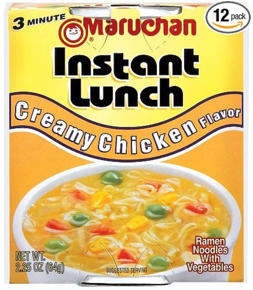 Maruchan Instant Lunch Creamy Chicken Flavour Ramen Noodles 64 g