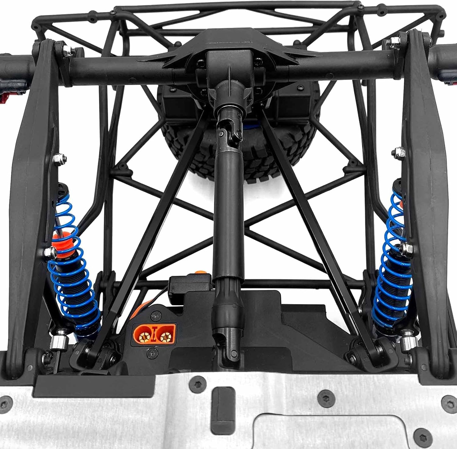 Aluminum Alloy Steering Tie Rods Upgrade Parts for Losi 1/10 BAJAREY Baja Rey 4WD RC Crawler Car