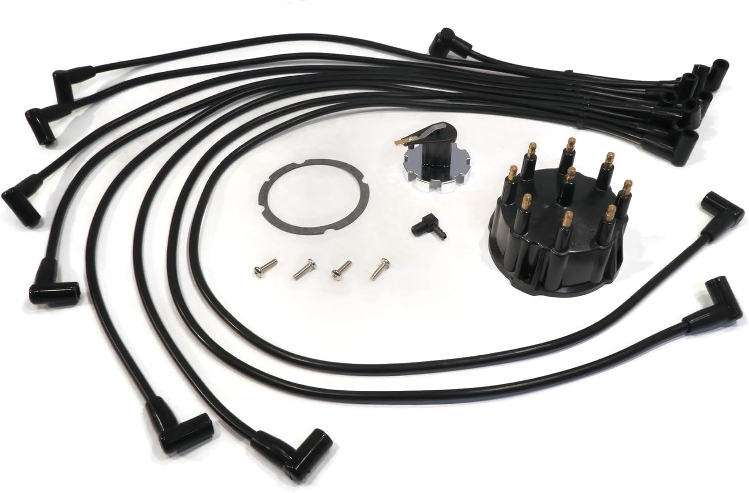 The ROP Shop Ignition Tune Up Kit for 1987-1995 MerCruiser 5.7L 350 V8 GM MAG Alpha 4 BBL