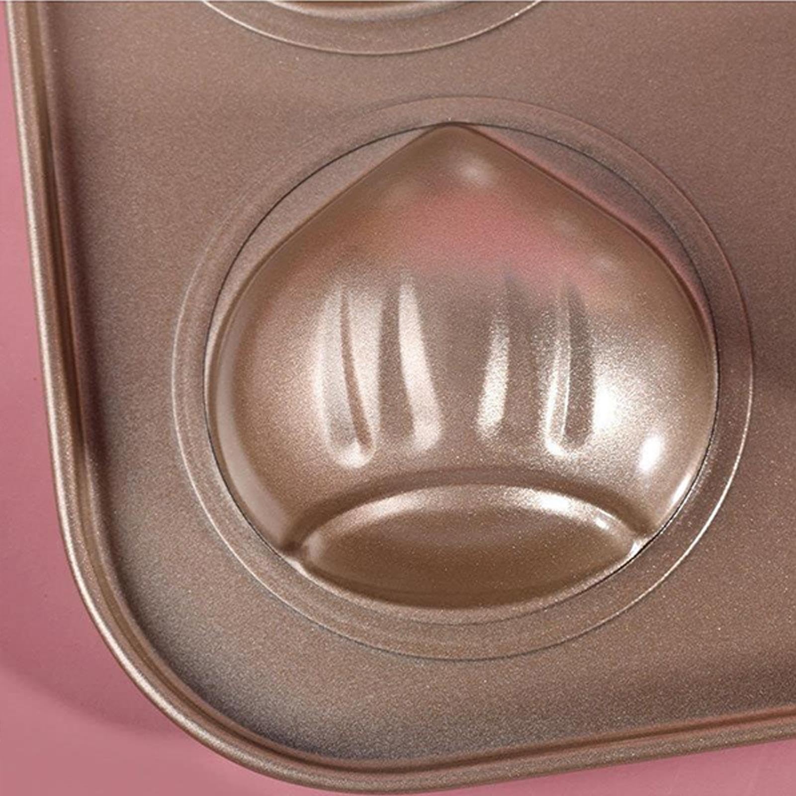 Mini Muffinform für Cupcakes, Antihaftbeschichtete Muffin Backform