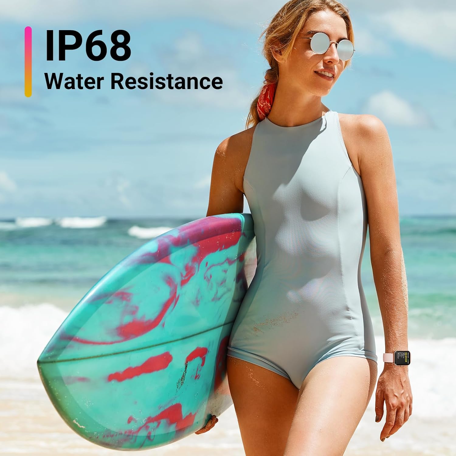 ENOMIR Smart Watch for Men Women, Alexa Built-in Fitness Tracker with Call Function & 2025 Upgraded 1.8