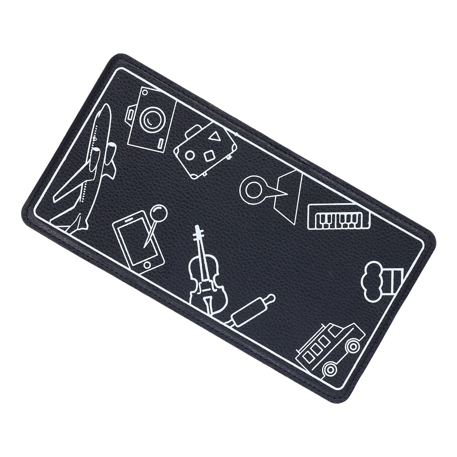 Yctze Supporto Telefono Flessibile da Viaggio, Stand per Tablet (BLACK) | Dimensioni compatte, design versatile, utilizzo a mani libere, supporta vari dispositivi