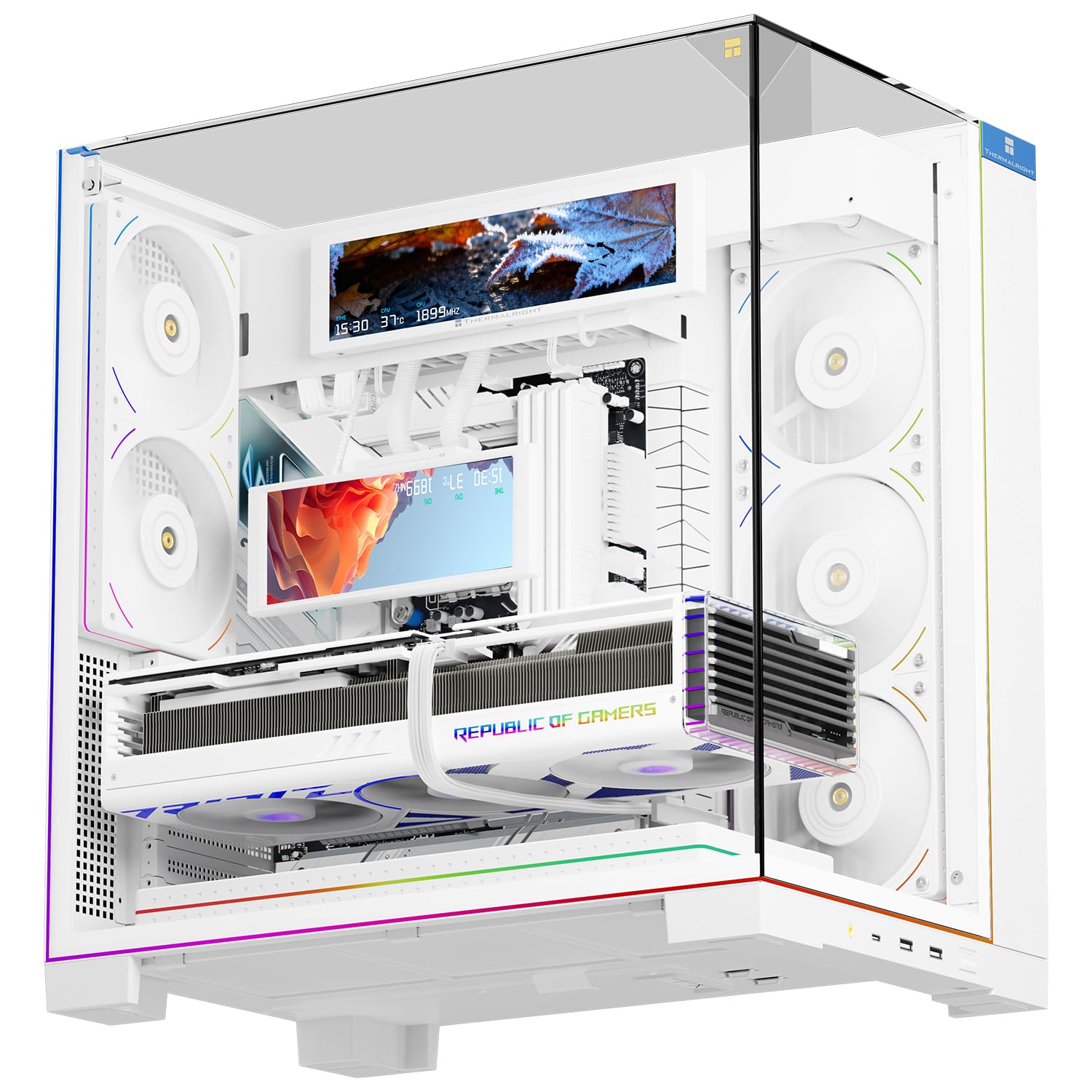 Amazon.com: Thermalright Trofeo Vision LCD AIO Display 9.16” PC
