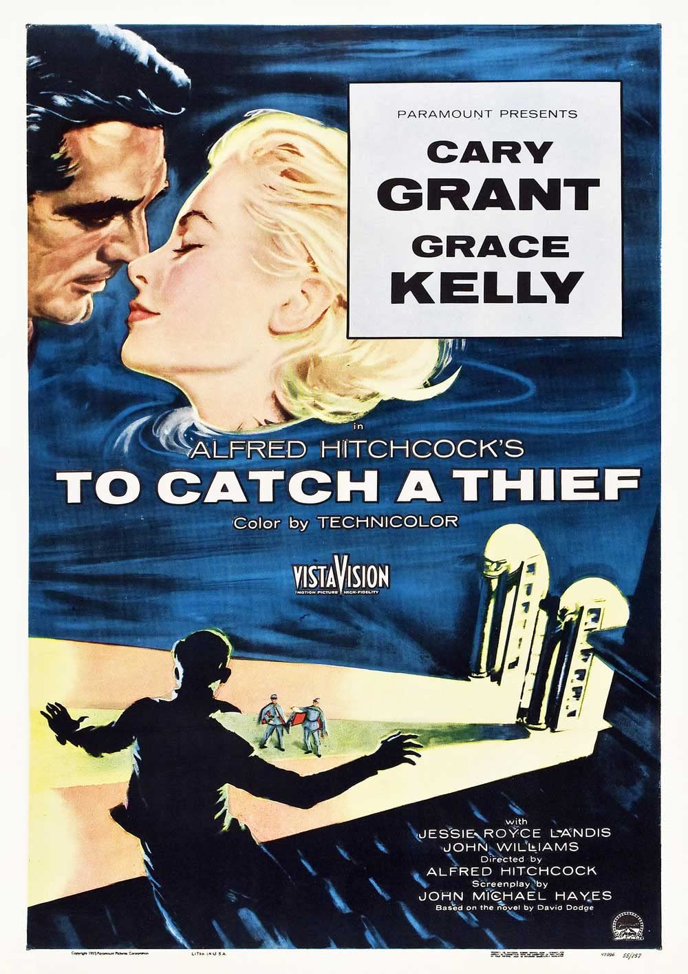 Alfred Hitchcock To Catch A Thief Poster/Print/Picture Satin Photo Paper - A3-297mm x 420mm
