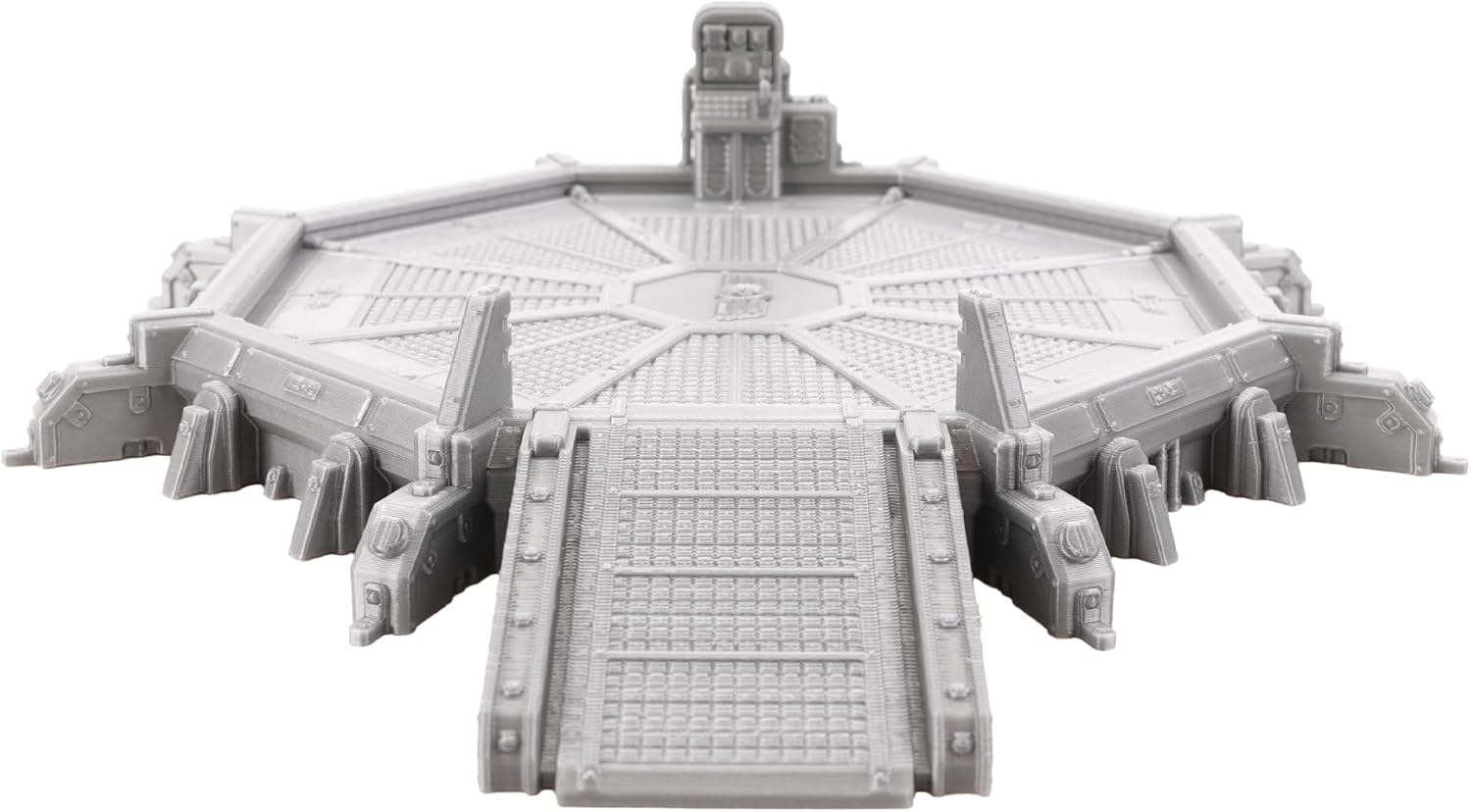 Tabletop Terrain Grimdark Landing Pad by War Scenery for Wargames and RPGs 28mm 32mm Miniatures