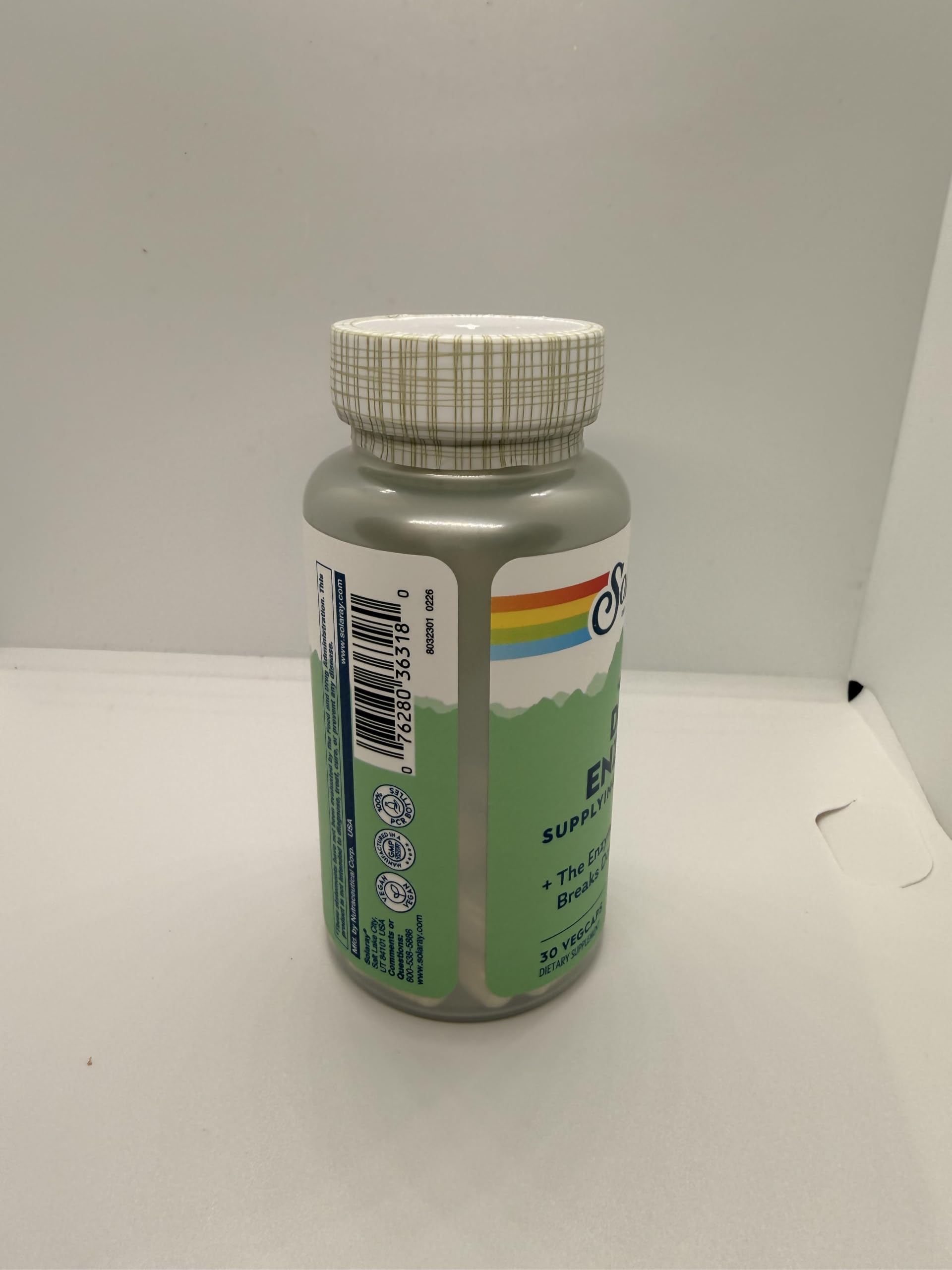 SOLARAY DAO Enzyme 60000 HDU, 30 VegCaps — Amazon image 9