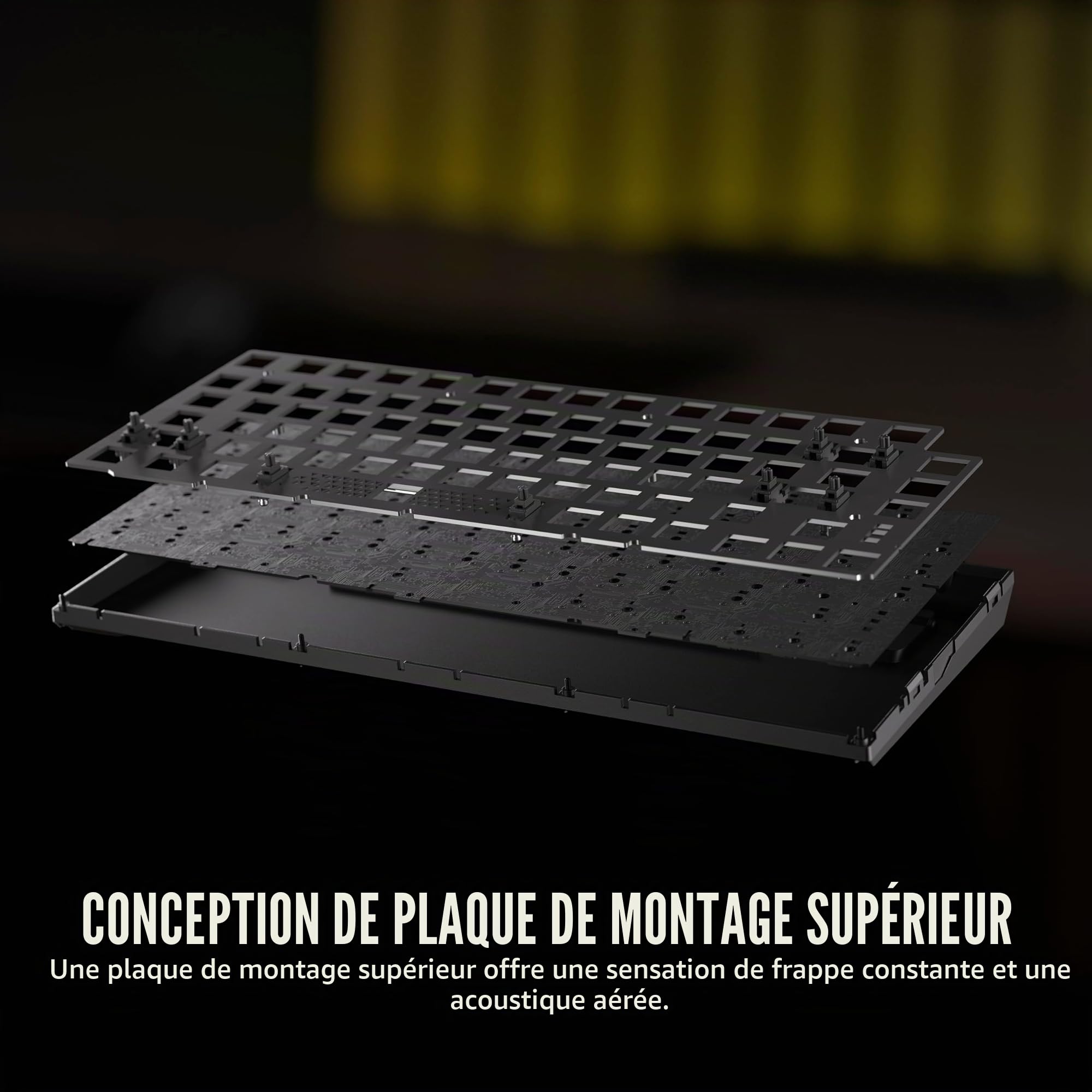 Corsair K65 Plus Wireless 75 % Rgb Tastatur Gaming Rf Kabellos + Usb Qwerty Englisch Schwarz (cH-91d401L-Na)