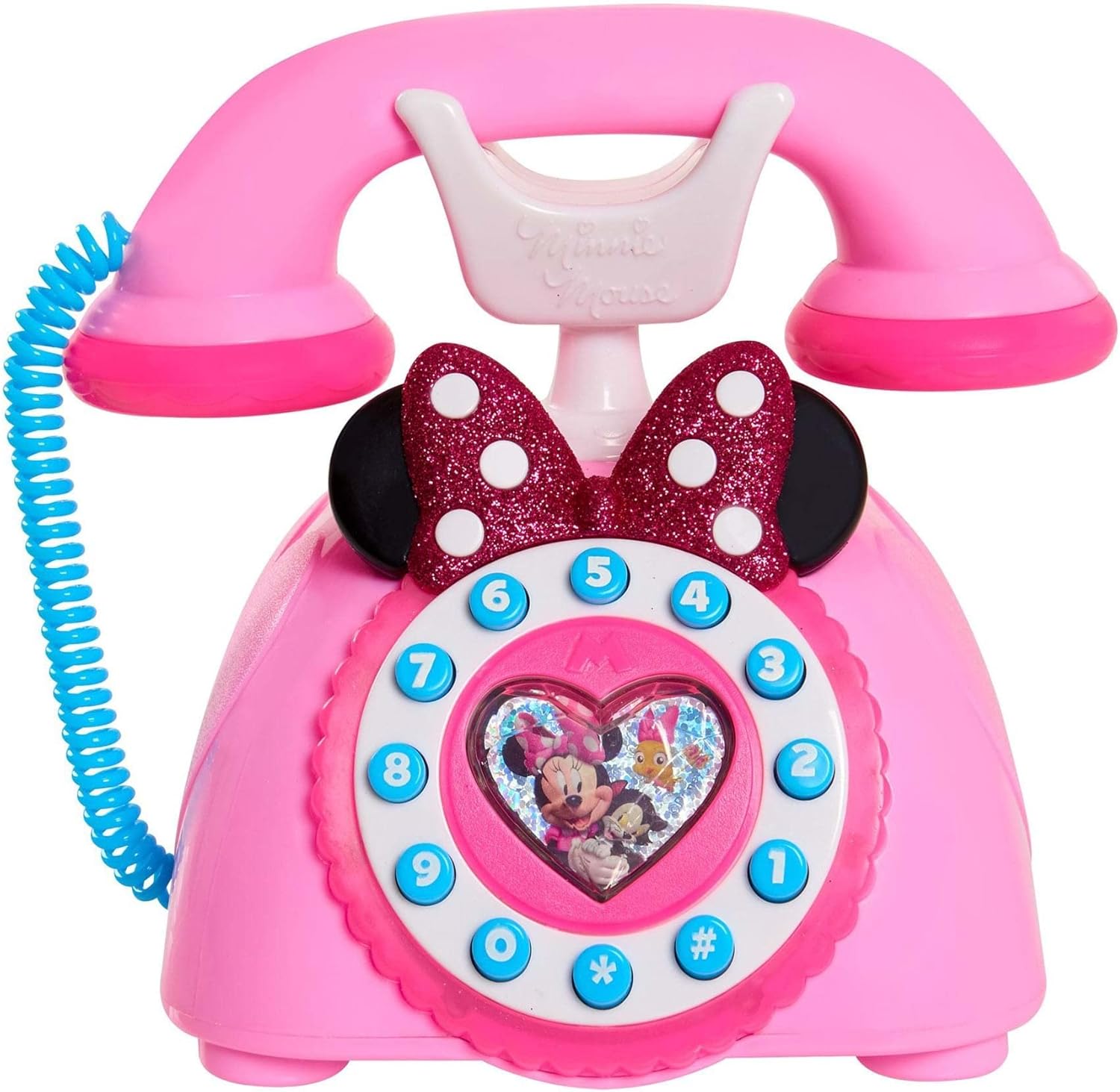 Minnie's Happy Helpers Rotary Phone, Styles May Vary, Officially Licensed Kids Toys for Ages 3 Up by Just Play Standard
