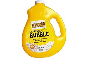 1L GIGANTIC Bubble Juice Concentrate, Bright Colorful Bubble Liquid for Crazy Big Amazing Bubbles