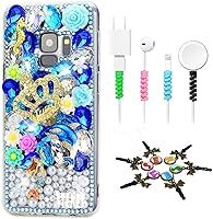 Vista 16 de STENES Bling Case SSSGCDwCPSeries-41 - Funda con diseño 3D hecho a mano, 100 + cristales brillantes