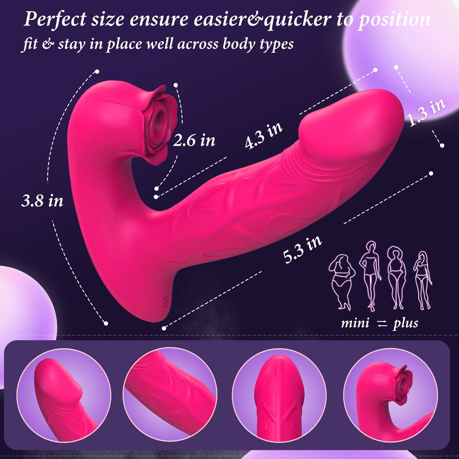 Massaggiatore Ṽiḅrātòrēṗer-Dònná-Prof𝚎ssionale, 20 Ṥucchia e Lînguá Çlitòrīdè per Donna Súcchiá Clitòrīdè per Ḋoṅna Ṡḙx Tóyscôppià Dónnà elettricoV ïbràtorepēr Dónnà massaggio confortevole