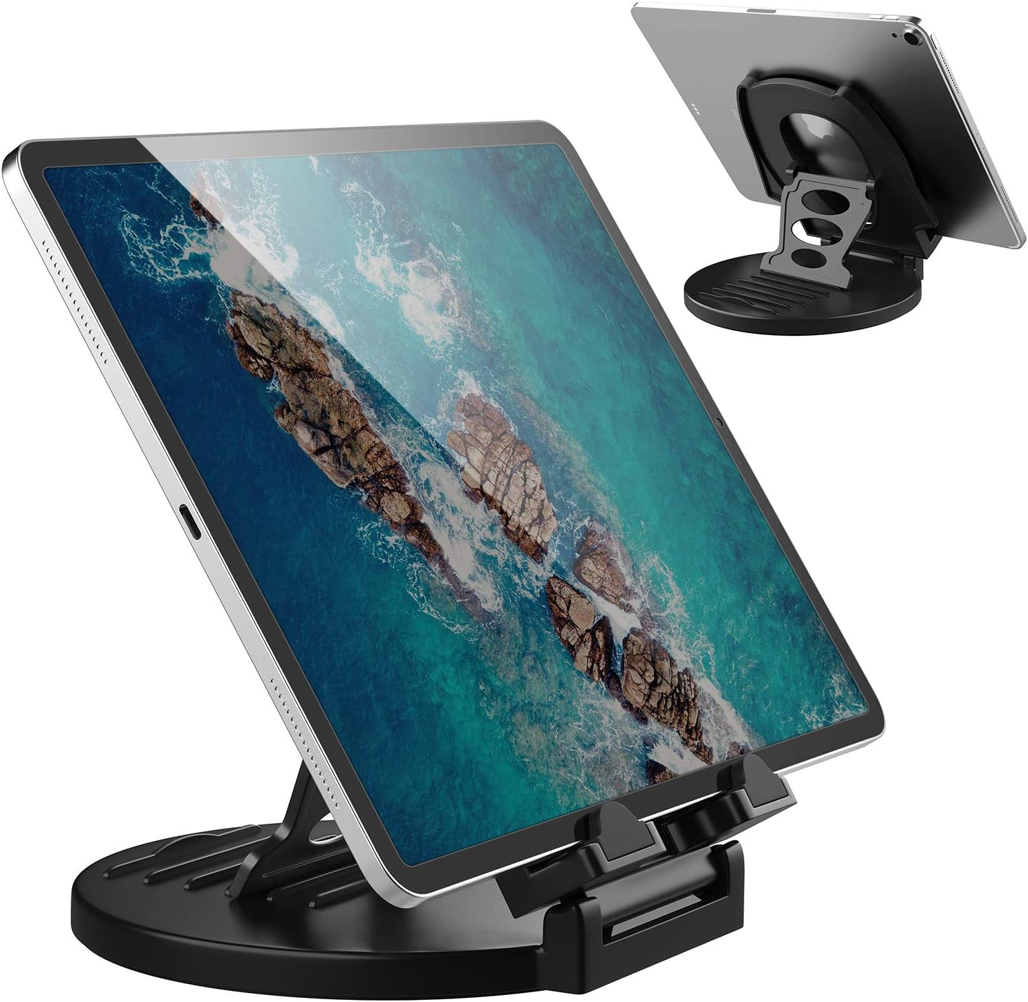 AboveTEK Tablet Stand, 360° Rotating Commercial iPad Stand
