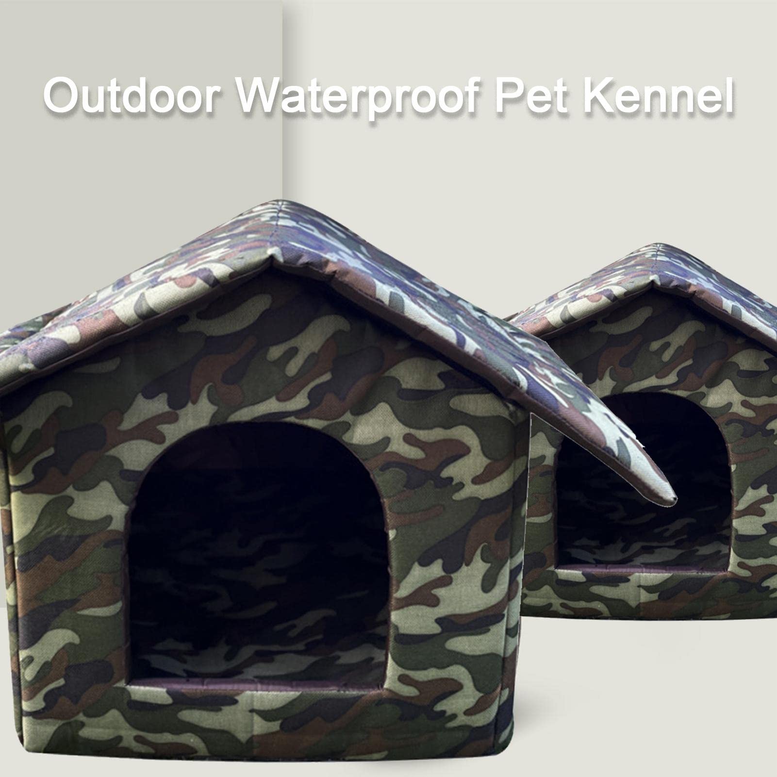 Tente-panier Pour Chat/chien En Oxford Imperméable - Abri Fermé, Chaud, Pour Intérieur/extérieur Et Voyage - 10