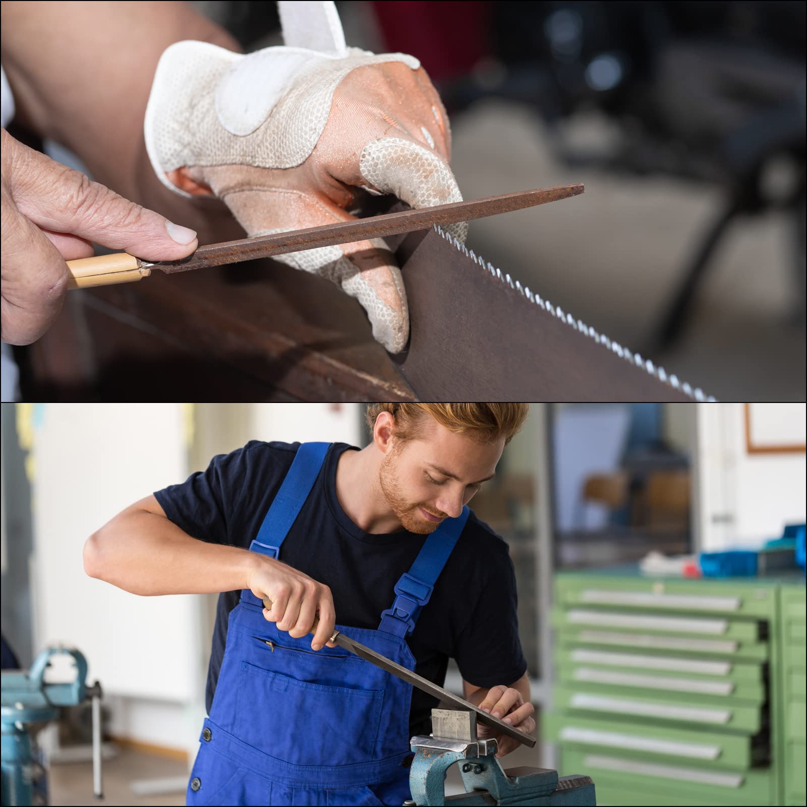 Sourcing Map Round File 10" High Carbon Hardened Steel Cut Hand Rasp With Plastic Handle For Deburring And Removing Material