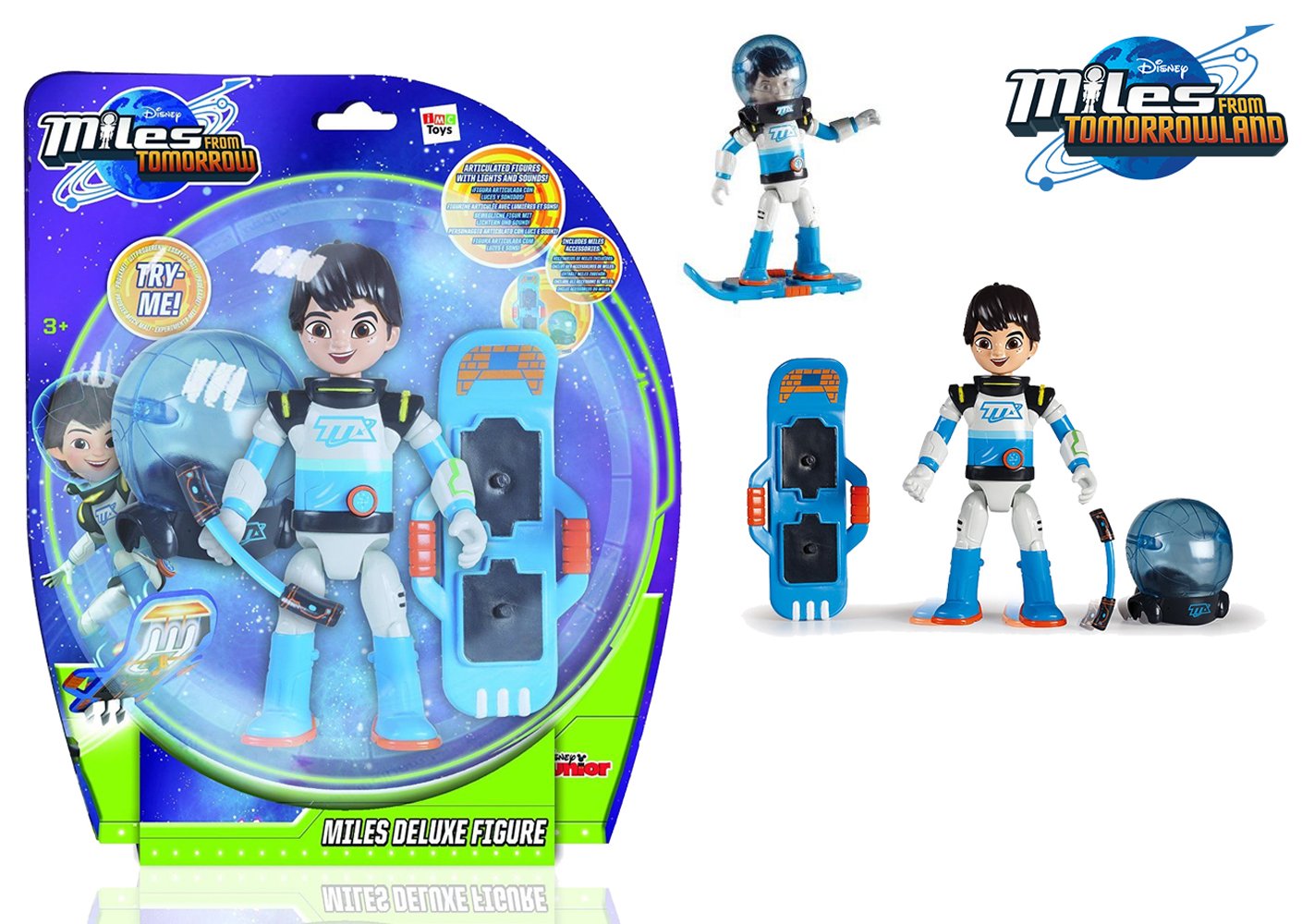 Imc Toys Miles From Tomorrowland Deluxe Action Figure - 3 Years & Above - Multi Color