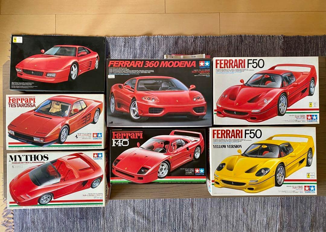 タミヤ・フジミ 1/24 フェラーリ 7点セット | csm.cg
