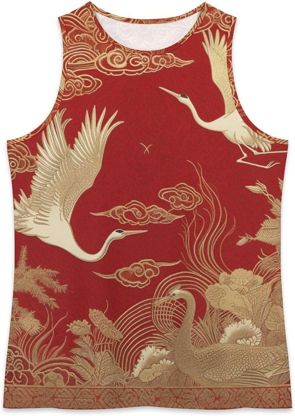 Womens Tank Tops Loose Fit Cute Animal Print Crew Neck Casual Plus Size Shirts image 3