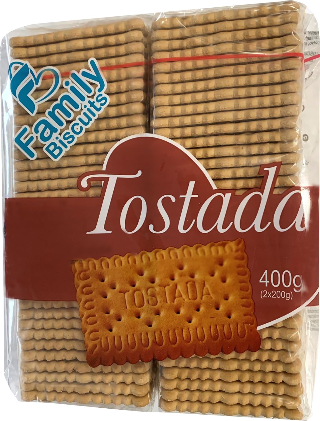 Family Biscuits Tostada Toast Biscuits 200 g, 2-Pieces