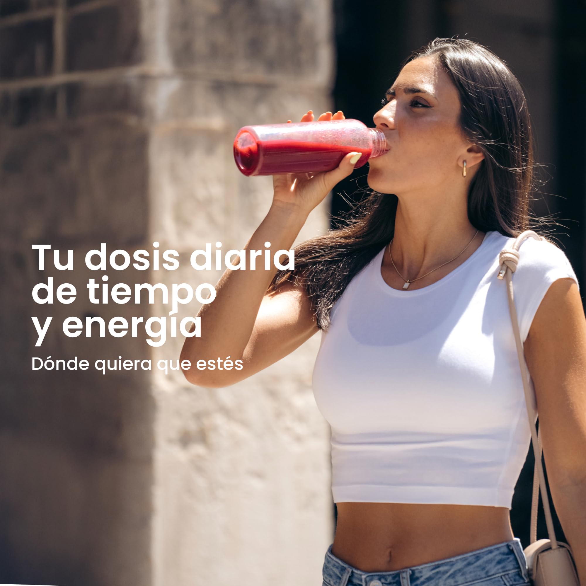 GREENORA Smoothie Vegano de Fruta Liofilizada, Mix de Sabores, Fresa, Manzana, Espirulina, Kiwi, Mango y Plátano en Polvo, Ideal para Recetas, Sin Azúcar ni Aditivos, 9 Unidades (Sticks)