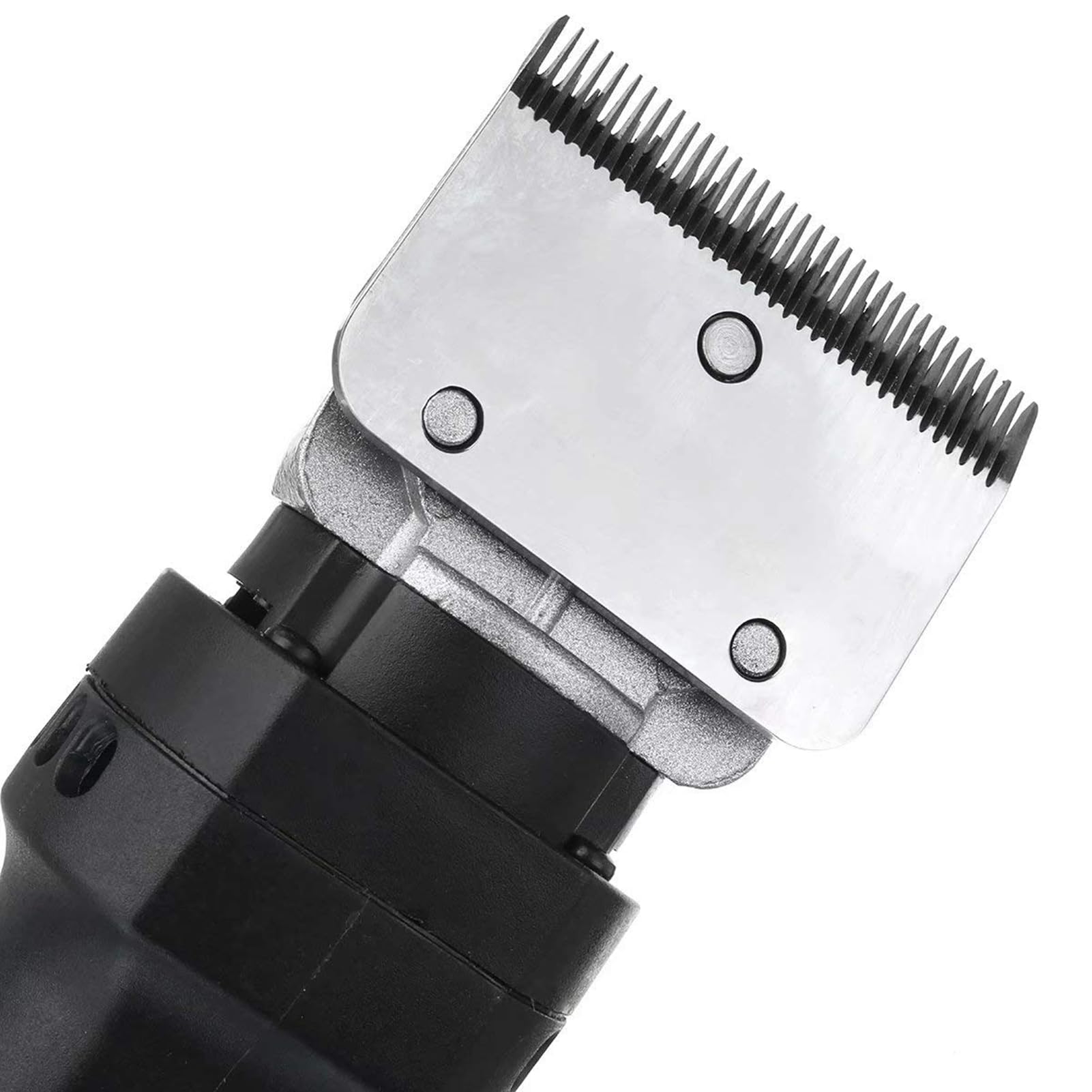 Cortadora Eléctrica para Caballos 690W Cortadora Profesional para Caballos con Ajuste de 6 Velocidades Ancho de Cuchilla 75 mm 2400 rpm Esquiladora Eléctrica para Ganado para Llamas Vacas Red