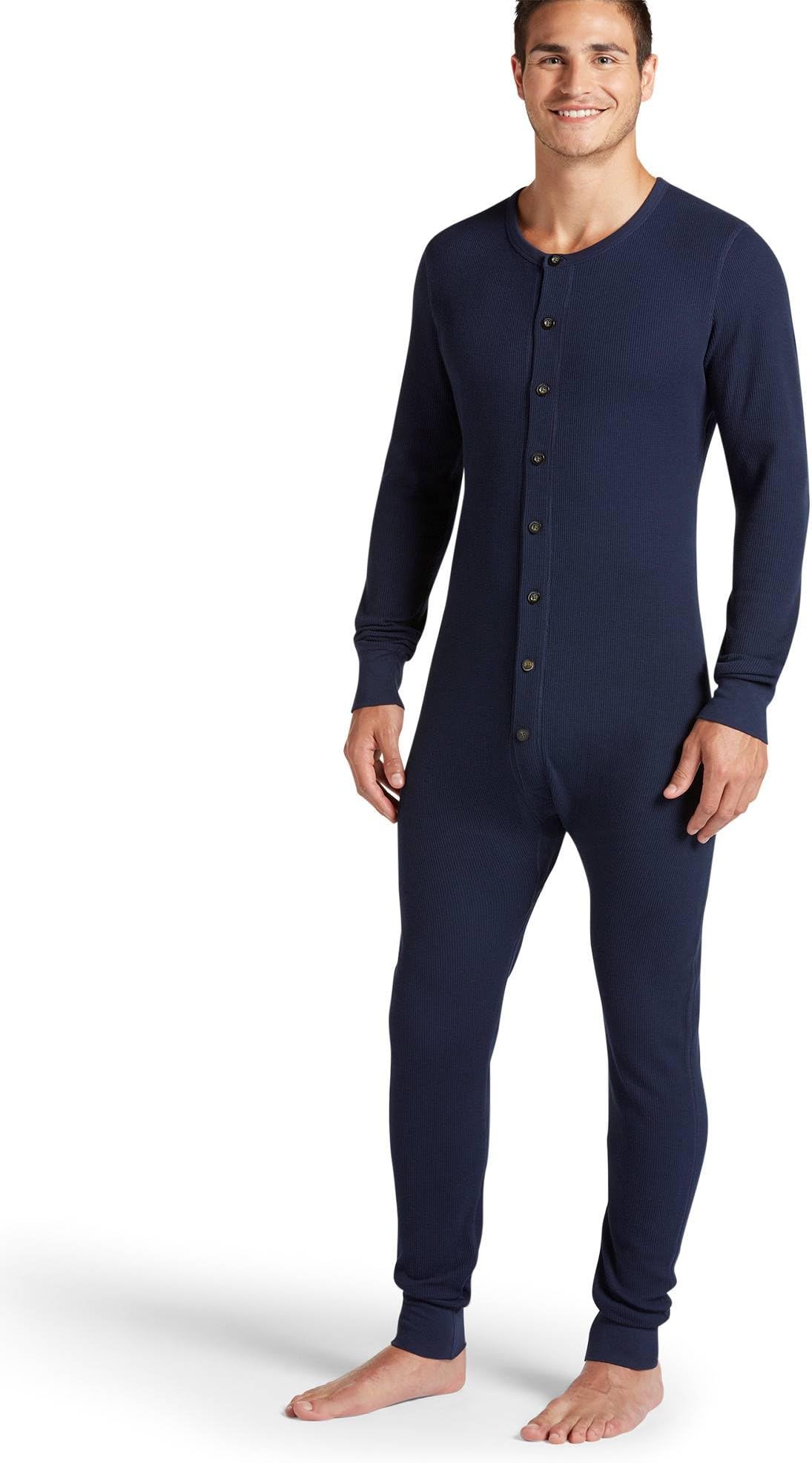 Jockey Men's Underwear Waffle Union Suit